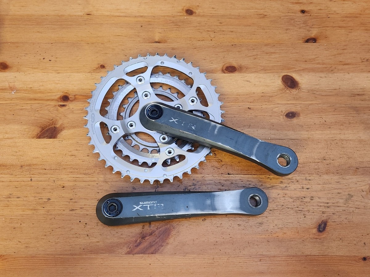 Shimano XTR m952 Crankset 175 46/34/24 M950 Series | eBay