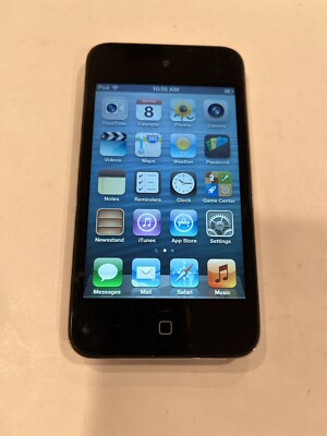 Apple iPod Touch 4th Generation 8 GB MP3 Music Player PC540LL/A | eBay