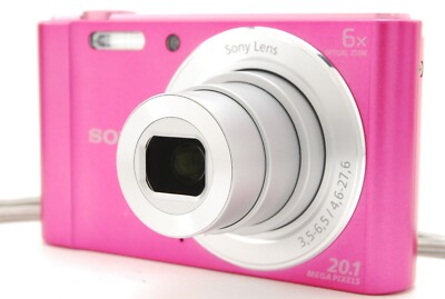 Sony DSC-W810 Cyber Shot 6.0x Zoom Compact Digital Camera Built-in