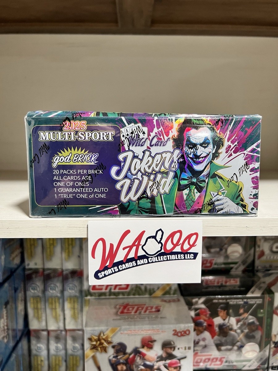 2025 Wild Card Joker's Wild Multi-Sport God Brick Factory Sealed