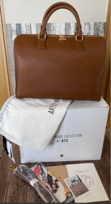 BTS Artist Made Collection V Taehyung Mute Boston Bag | eBay