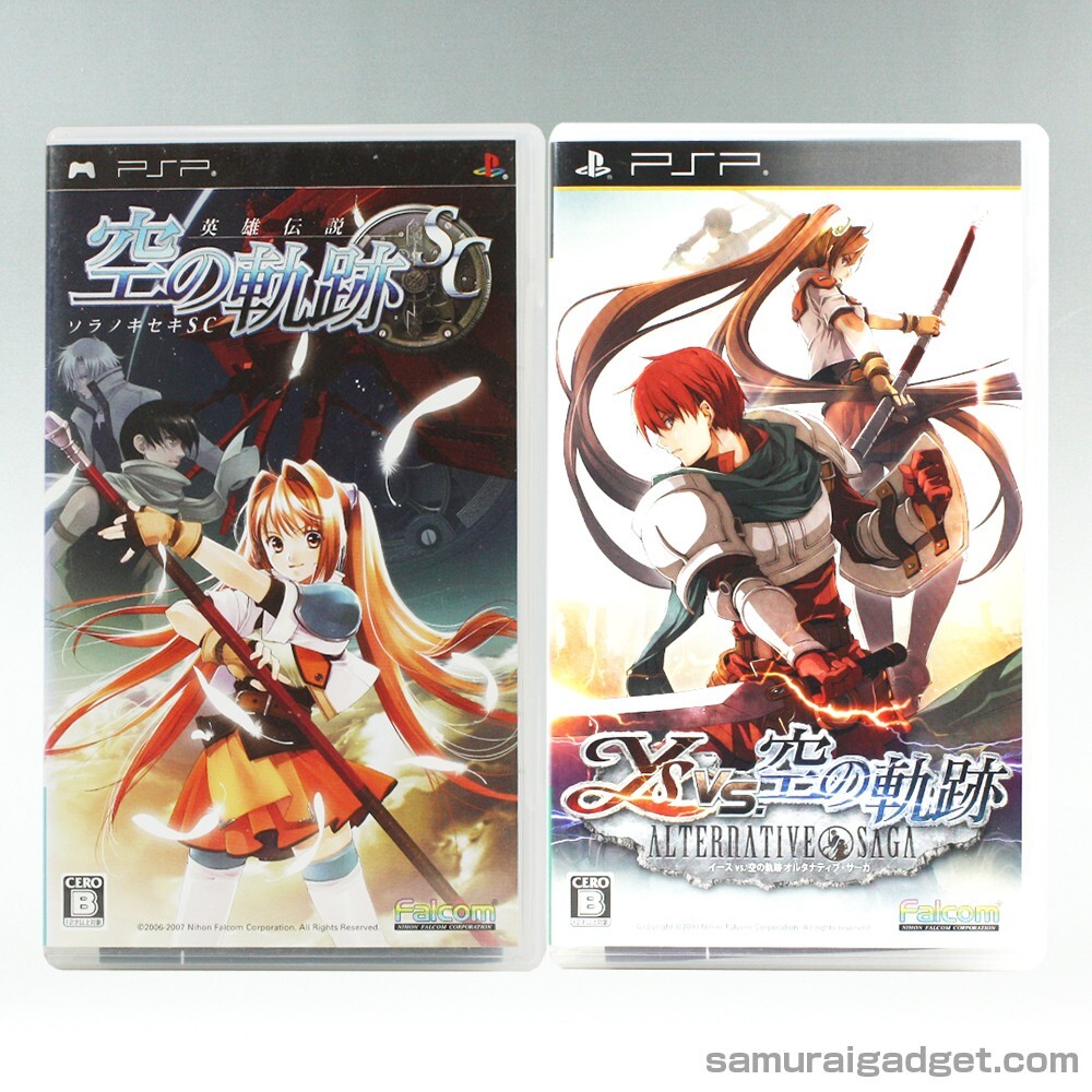 Trails in the Sky SC & Ys vs. The Legend of Heroes VI(2Games) PSP