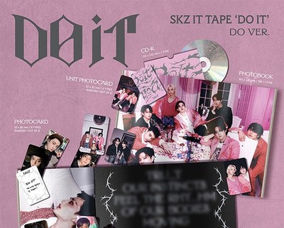STRAY KIDS SKZ IT TAPE [DO IT] Album DO Ver/CD+Photo Book+6 Card+