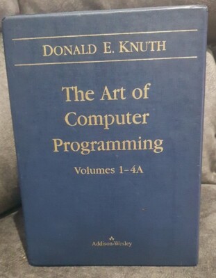 Art of Computer Programming, the, Volumes 1-4A Boxed Set by Donald