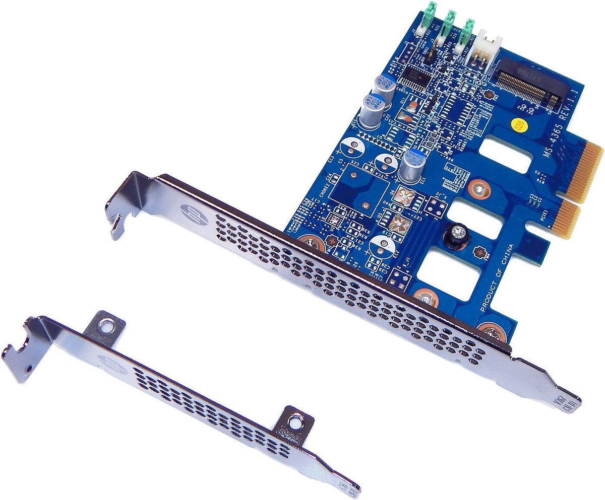 HP Z Turbo Drive PCIe adapter M.2 NVMe SSD HP Z4/Z6/Z8 Z640/Z840
