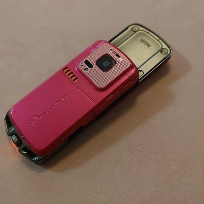 Sony Ericsson Walkman W42S Pink AU KDDI Japanese Flip Phone Keitai
