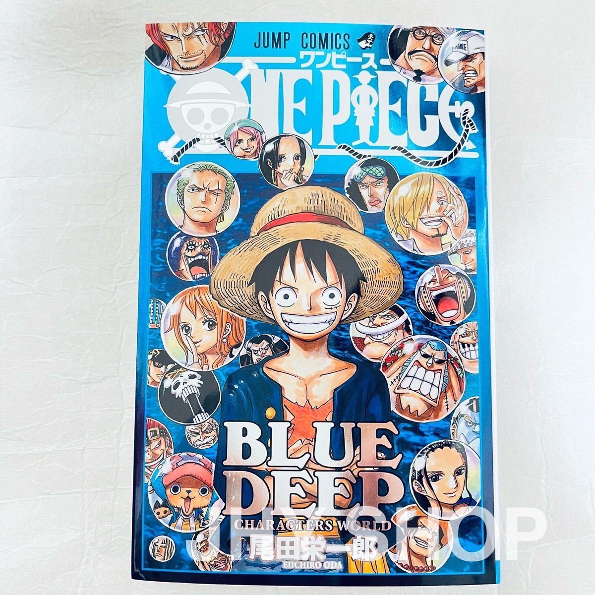 ONE PIECE BLUE DEEP CHARACTERS WORLD Character Guide Book From