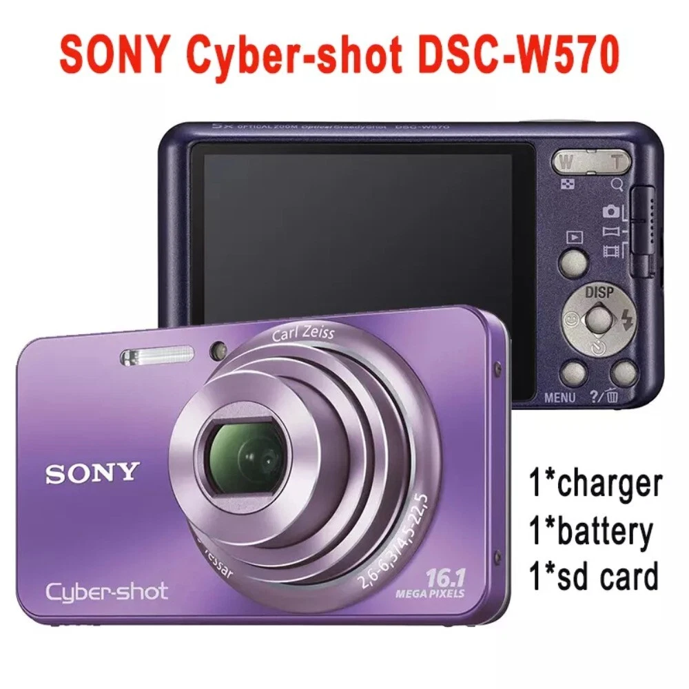 Sony Cyber-shot Digital Cameras Sony Dsc-W570 for sale - eBay