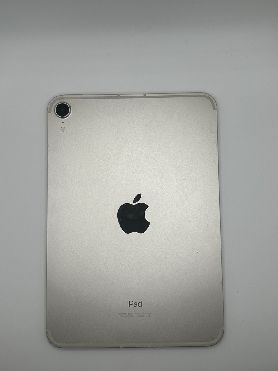 Apple iPad mini 6th Gen. 64GB, Wi-Fi+ Cellular 5G- Cracked Screen