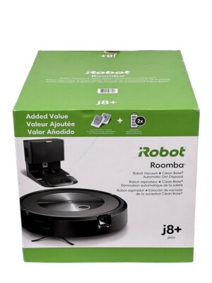 BRAND NEW iRobot Roomba j8+ Self-Emptying Vacuum Cleaning Robot