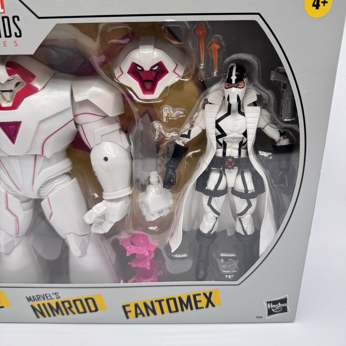 Marvel Legends Series X-Men Psylocke, Nimrod, and Fantomex Action