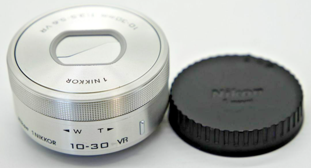 Nikon 1 NIKKOR 10-30mm f/3.5-5.6 VR Lens Silver for CX Format