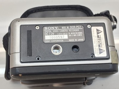 Sony Handycam Vision DCR-PC7 MiniDV Camcorder NTSC – No Battery
