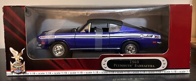 Road Signature Plymouth 1969 Barracuda 1:18 Die Cast Deluxe