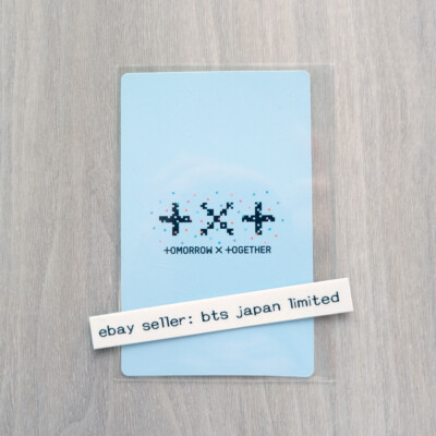 TXT SOOBIN BLUE HOUR R ver Official Photocard TOMORROW X TOGETHER