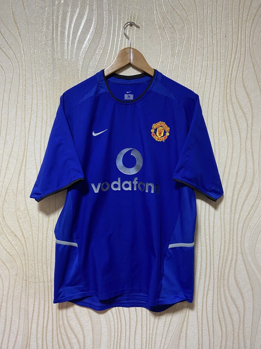 MANCHESTER UNITED 2002 2003 THIRD FOOTBAL SHIRT SOCCER JERSEY NIKE