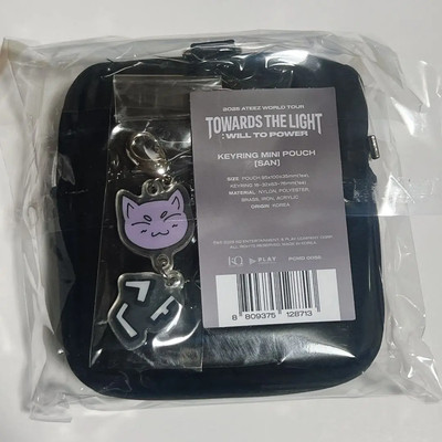ATEEZ SAN TOWARDS THE LIGHT WILL TO POWER FINALE MINI POUCH W
