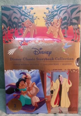Disney Classic Storybook Collection Box Set Of 3 Books Unopened