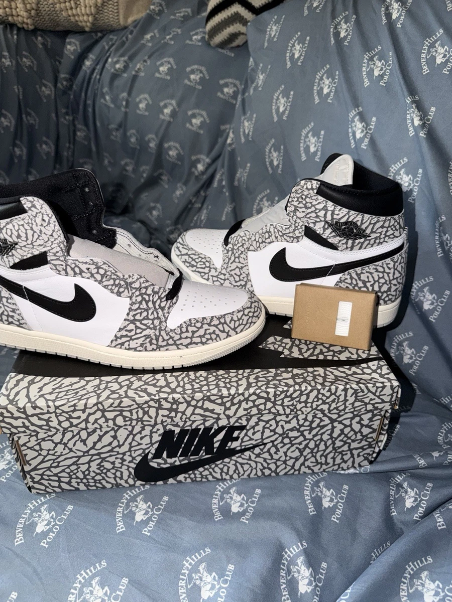 Jordan 1 Retro High White Elephant | eBay