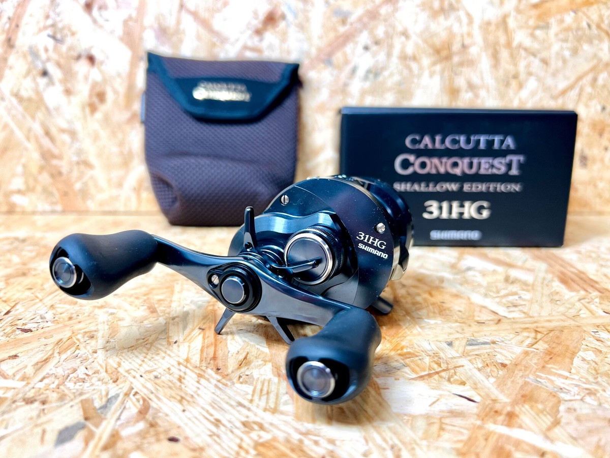 Shimano CALCUTTA CONQUEST SHALLOW EDITION 31HG (left hand reel) | eBay