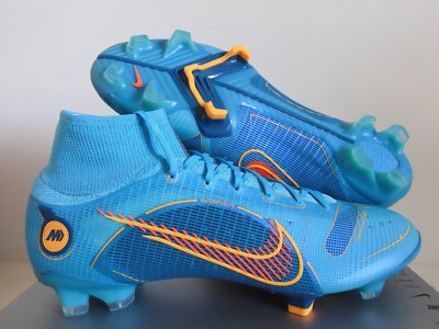 Nike Mercurial Superfly 8 Elite Fg Chlorine Blue-Laser Orange Sz