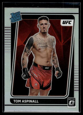 Tom Aspinall 2022 Panini Donruss Optic UFC Holo Silver Prizm