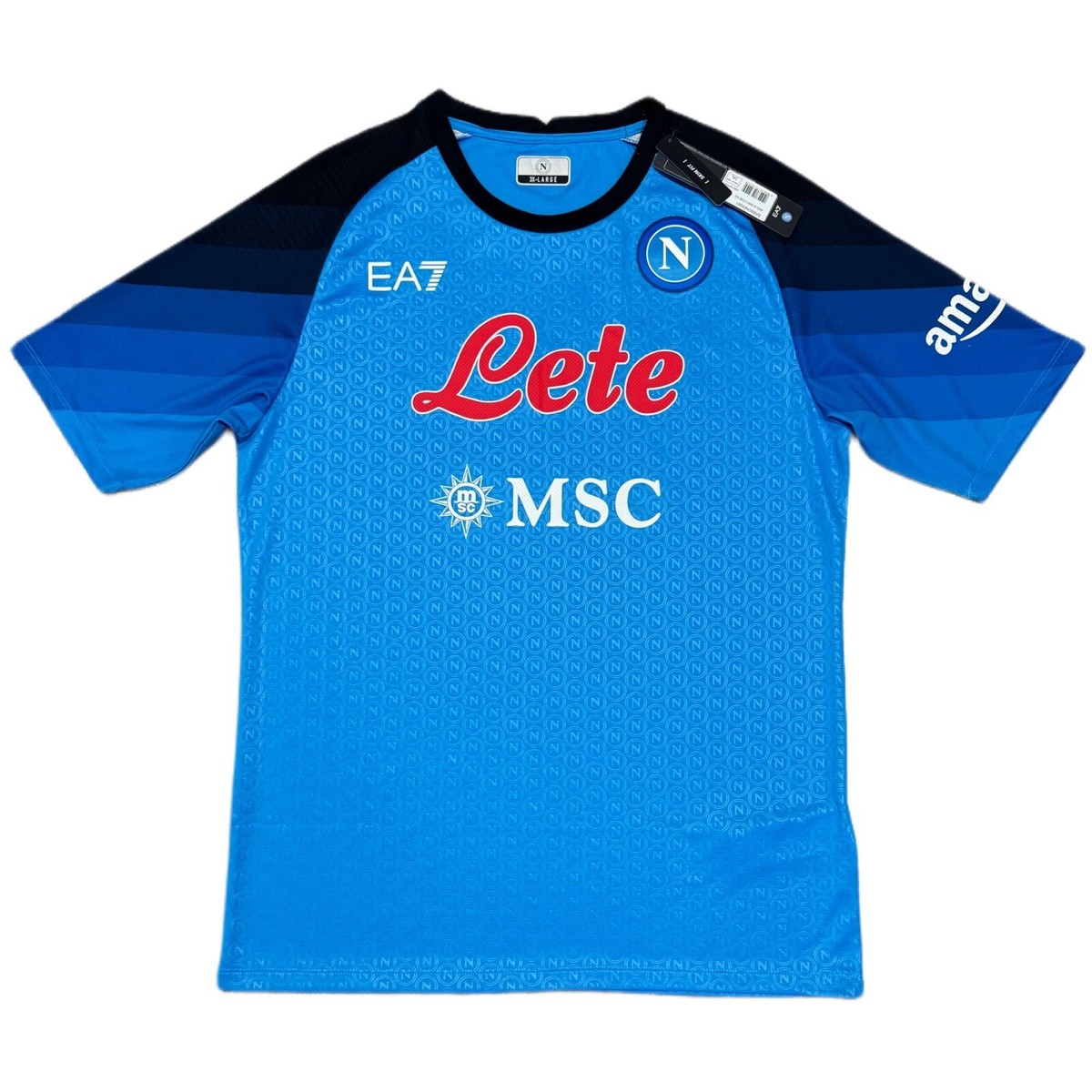 2022/23 Napoli Authentic Home Jersey #77 Kvaratskhelia 3XL Player