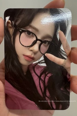 Aespa KARINA PINK HOODIE PHOTOCARD 2024 -25 LIVE TOUR SYNK