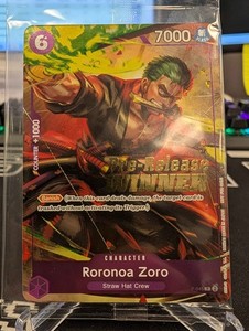 Zoro Pre Release Winner | eBay