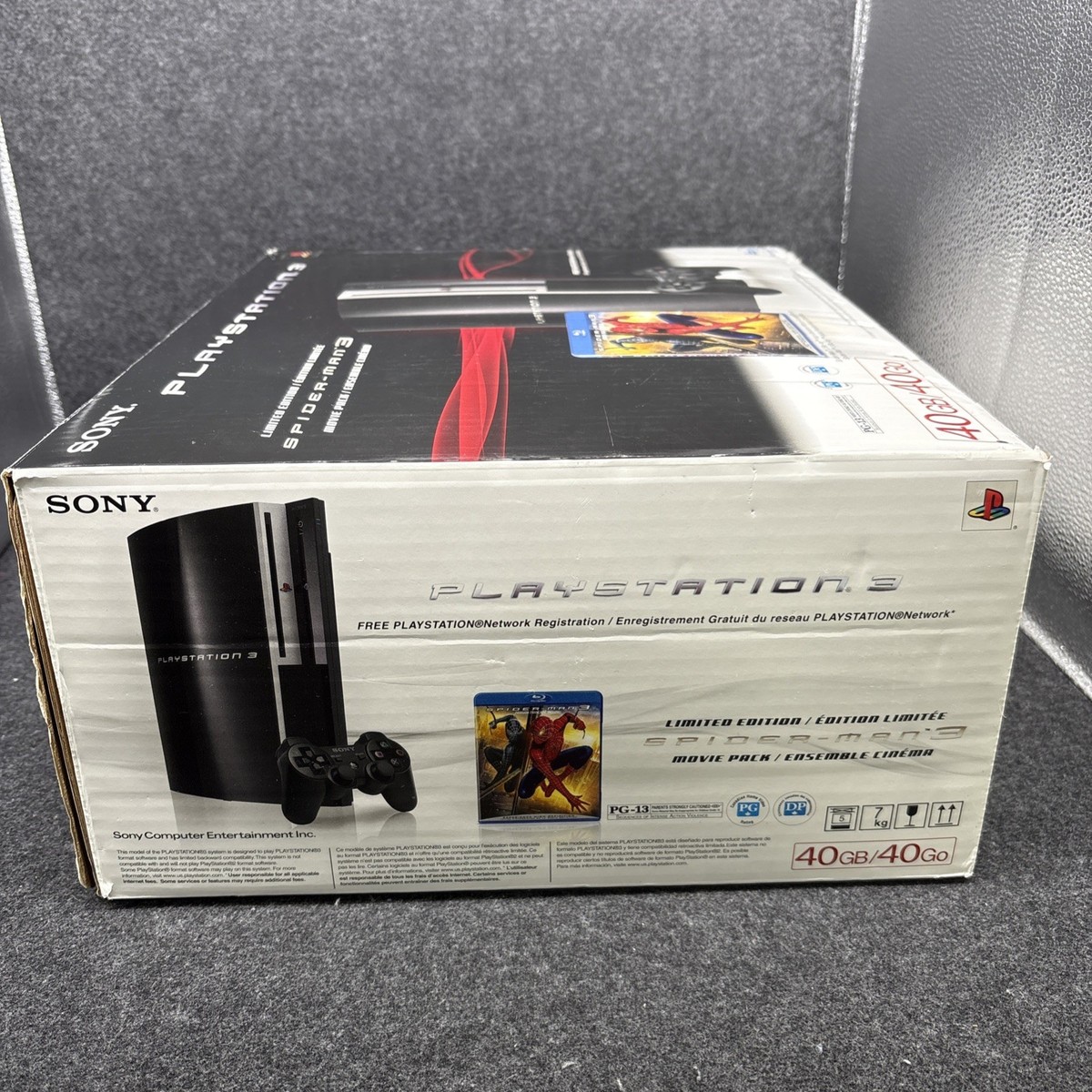 Sony PlayStation 3 Launch Edition 40GB Piano Black Console