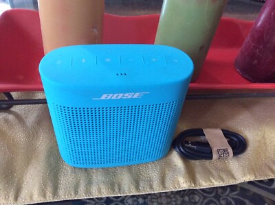 Bose SoundLink Color II Bluetooth Speaker-Aquatic Blue - No Bottom