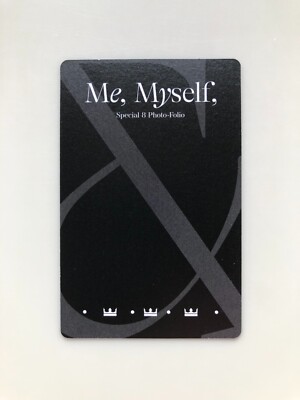 BTS】Jimin Special 8 Photo-Folio Me Myself & Jimin ID:Chaos