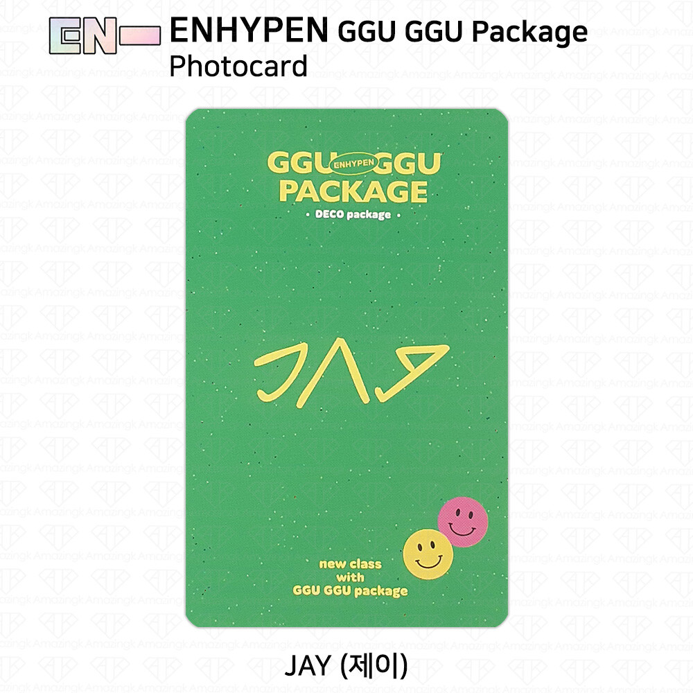Enhypen 2021 GGU GGU Package Official Photocard Deco Film KPOP K