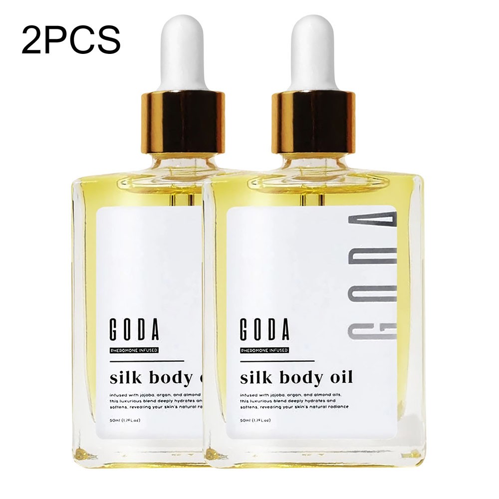 1/2X GODA Silk Body Oil, Goda Perfume Oil, Bath & Shower Oil