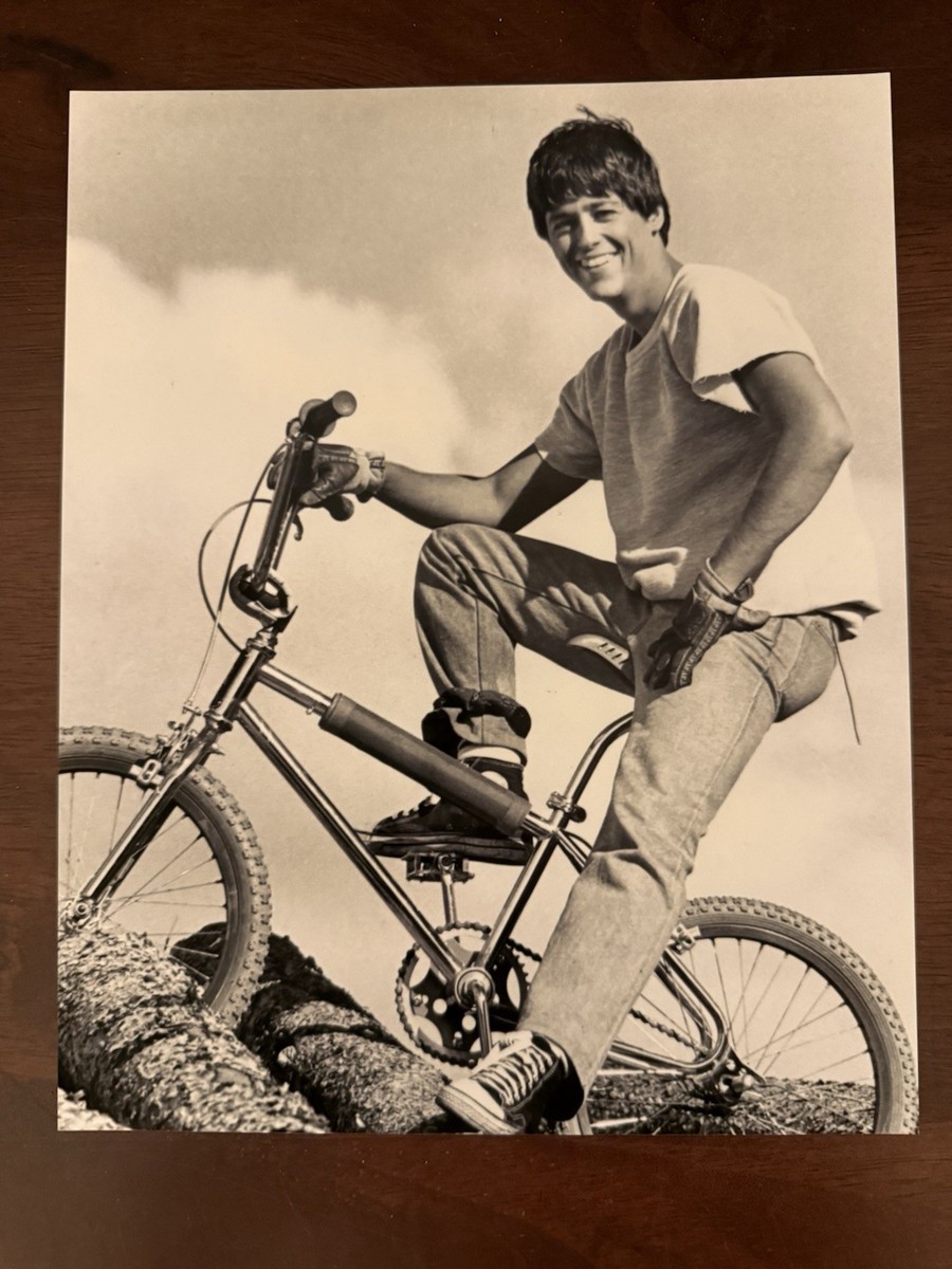 RAD 1986 Cru Jones on logpile BMX bike movie photo art print 8x10