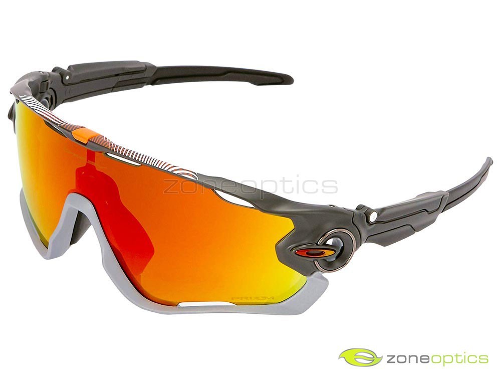 Oakley Jawbreaker Aero Flight Sunglasses OO9290-3431 Matte Carbon