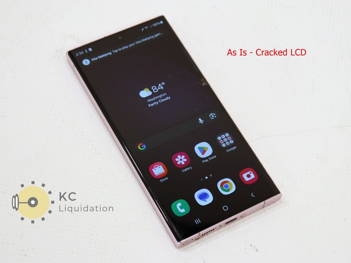 Samsung Galaxy S23 Ultra SM-S918U 12GB 512GB (Unlocked) Lavender