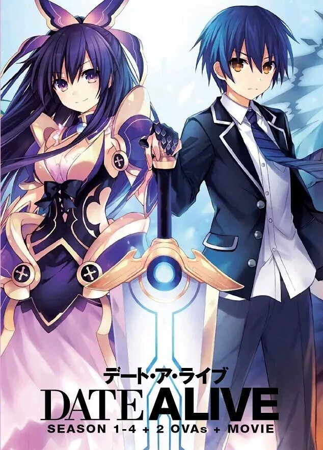 Date A Live Anime Complete Season 1-4 +OVA +Movie English Dub All