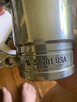 NEW* Snap-On Aluminum Socket Mug Cup Large SF201 USA FREE SHIPPING