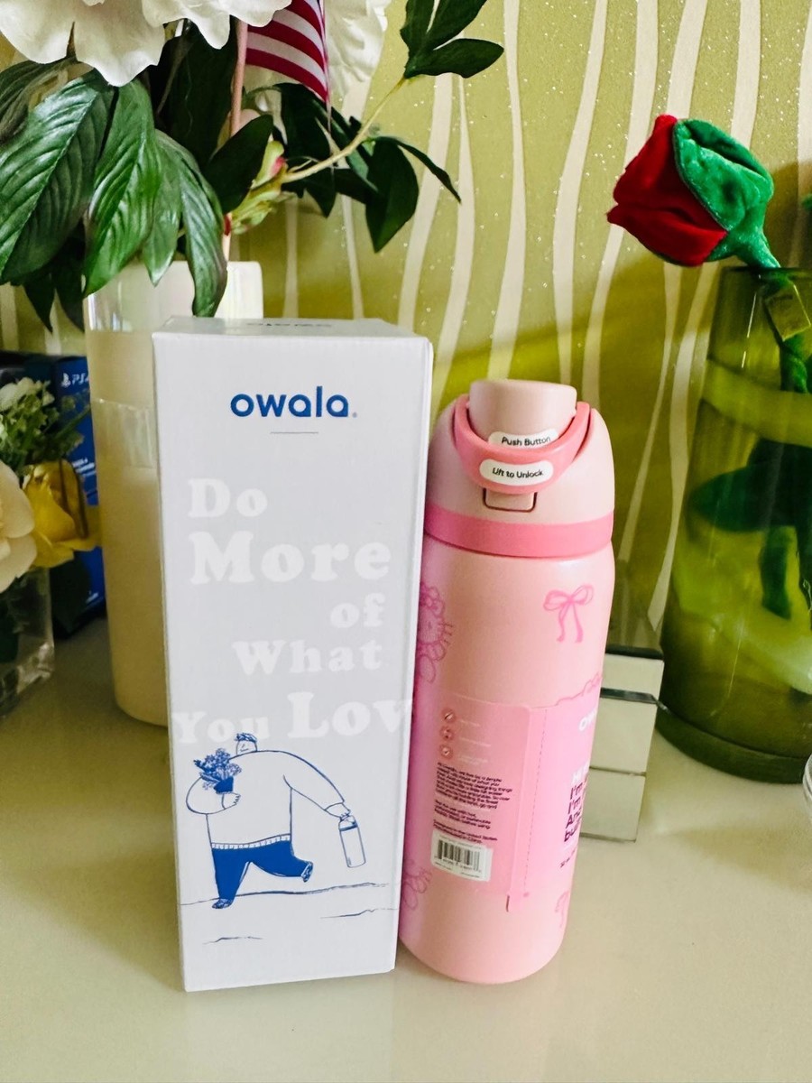 Owala x Hello Kitty 32oz Limited Edition Water Bottle – Pink Rose
