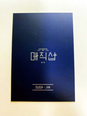 BTS MAGIC SHOP Ticket Holder Official Photocard 5th muster 2019