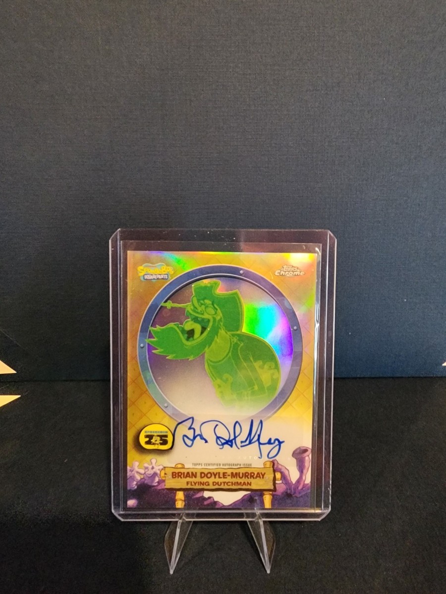 2025 Topps Chrome SpongeBob SquarePants Flying Dutchman Auto Brian