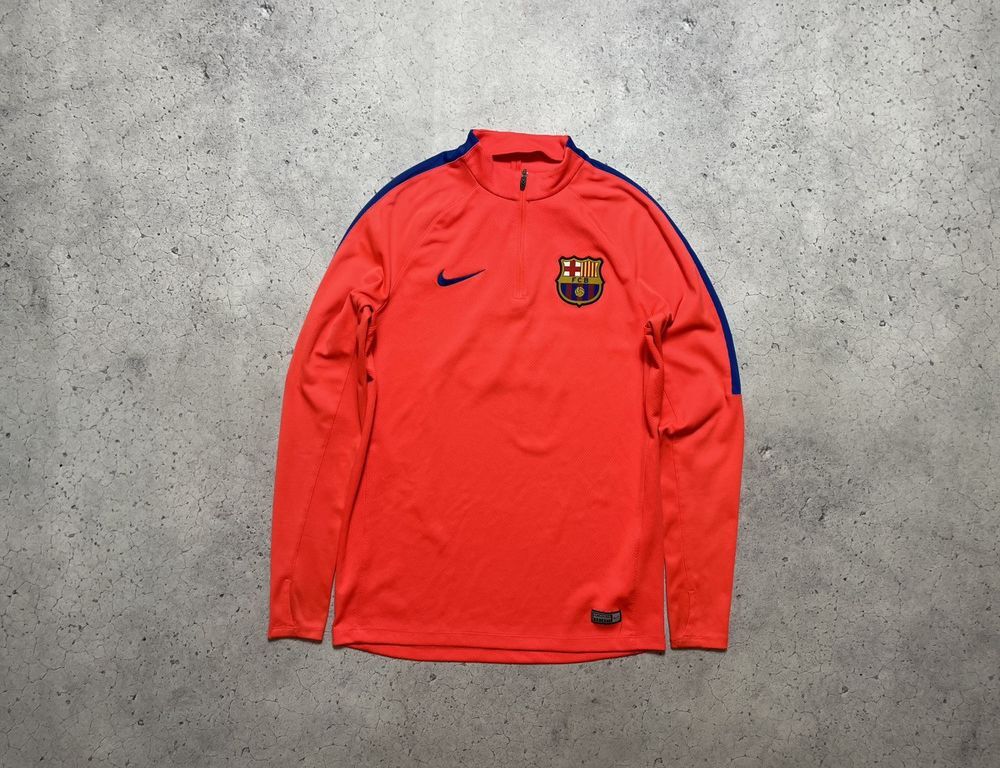 Nike FC Barcelona Training Top 1/4 Zip Sweatshirt Beko Drill | eBay