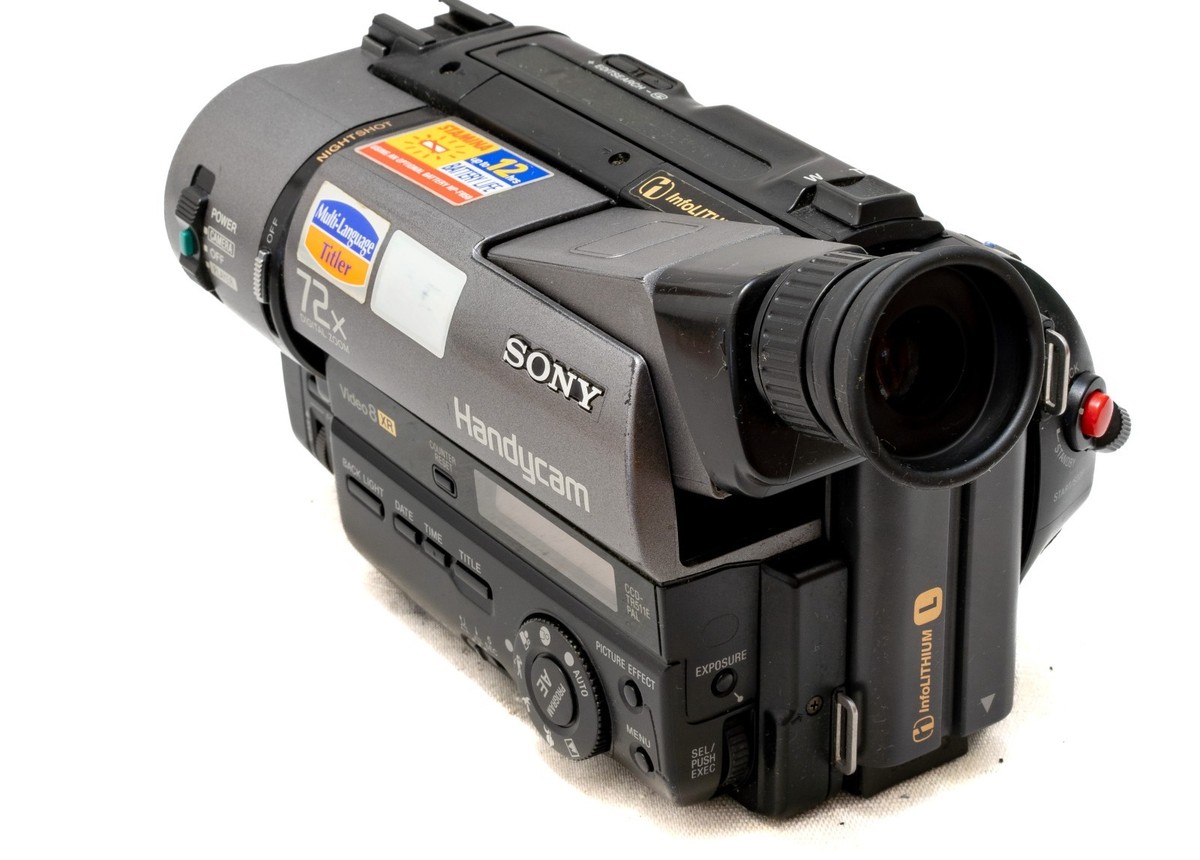 Videocamera Sony Handycam CCD-TR511E PAL 8mm Video8 XR Hi8 Video