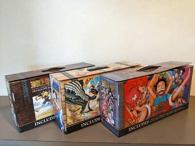 One Piece English Version 1-3 Box Set Vol.1-70 Comic Book Manga