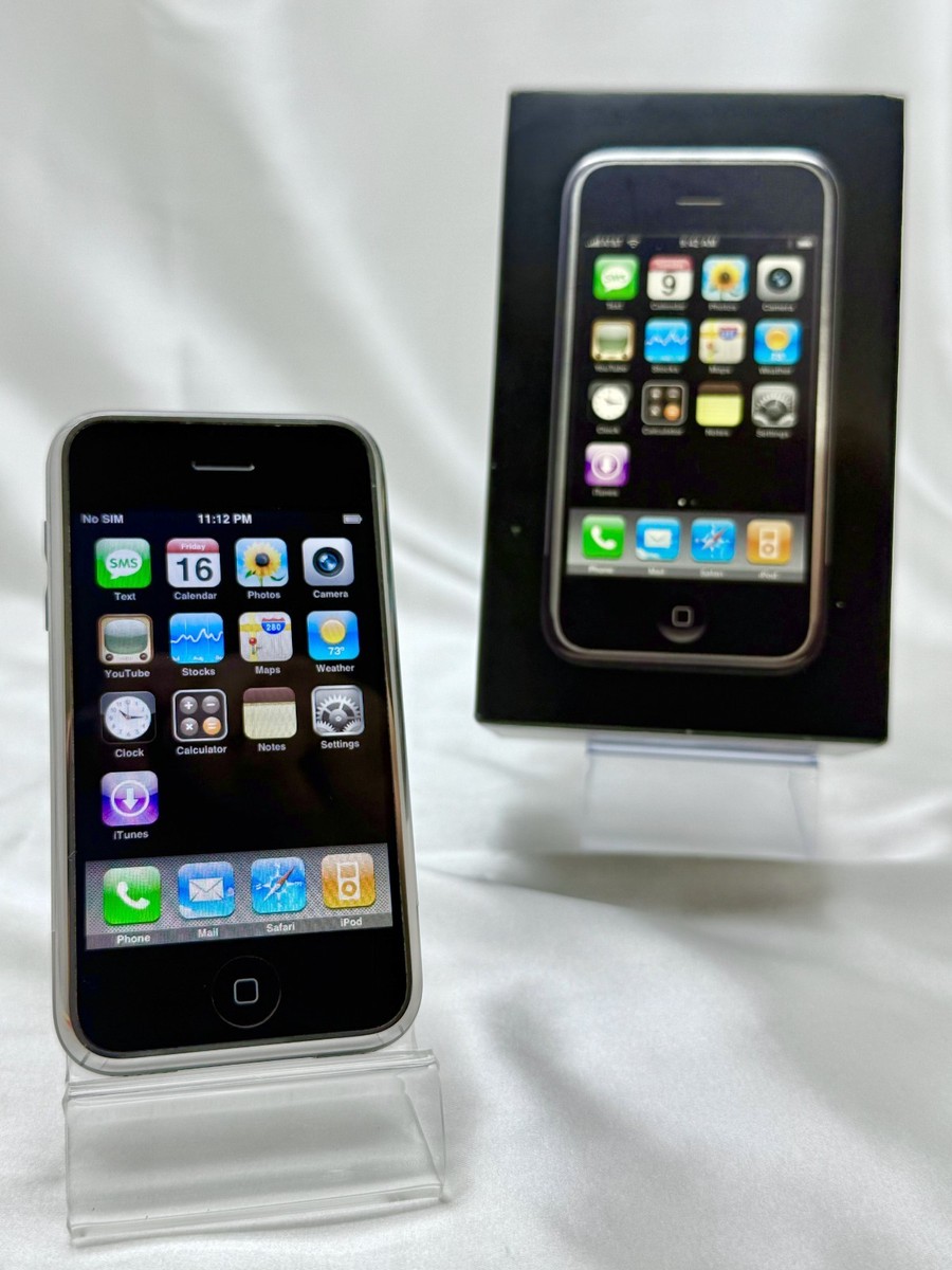 Apple iPhone 1st Generation 2G 16 GB AT&T A1203 (GSM) iOS 1.1.4