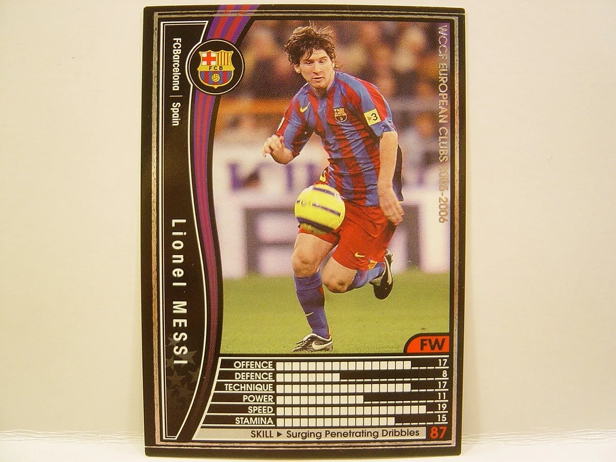 2005-06 Panini WCCF European Clubs Soccer Trading Cards for sale