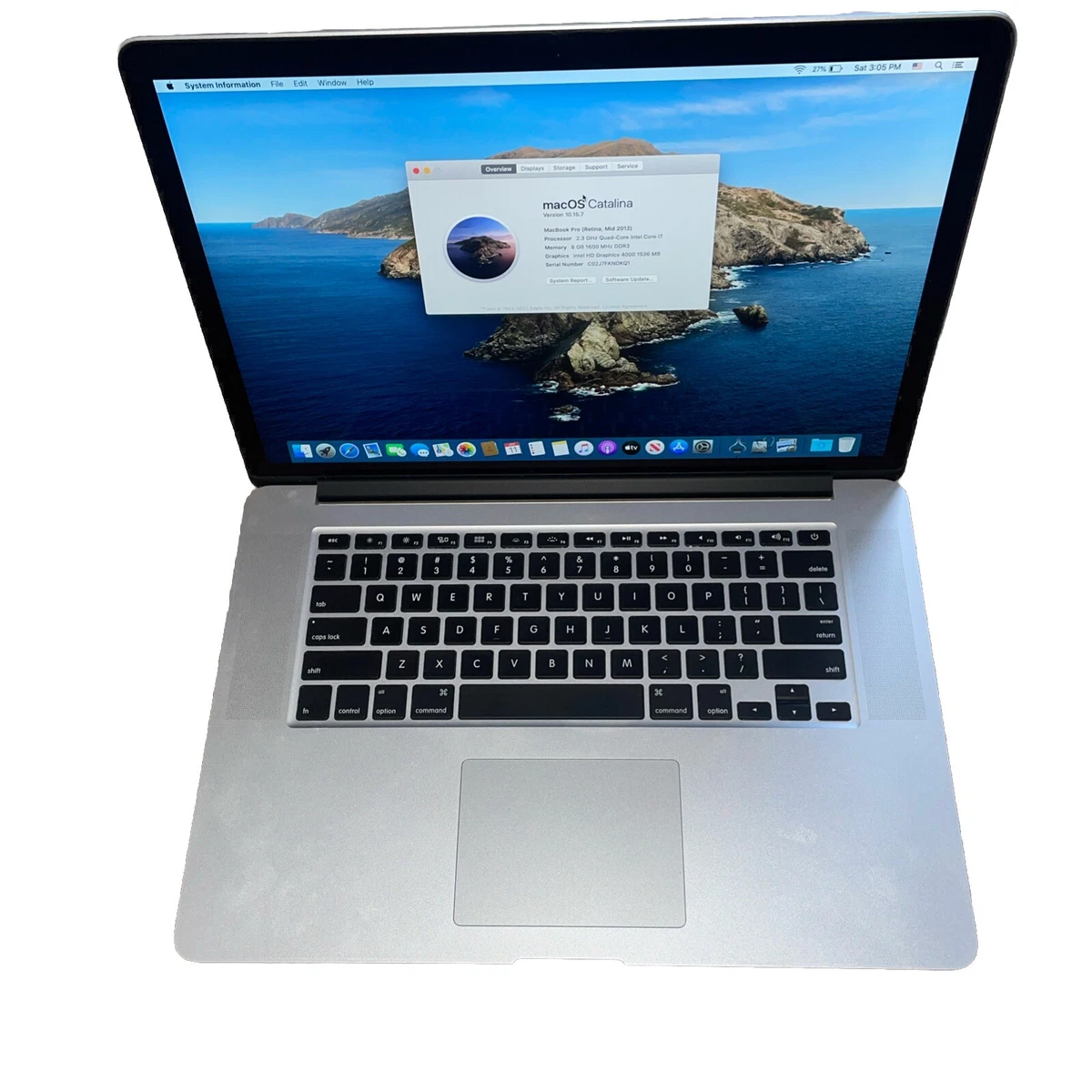 2012 Apple MacBook Pro 15.4 Inch Laptops for sale - eBay