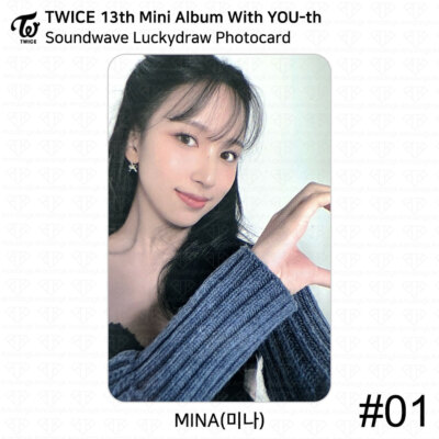 TWICE 13th Mini Album With YOU-th Soundwave Luckydraw Photocard