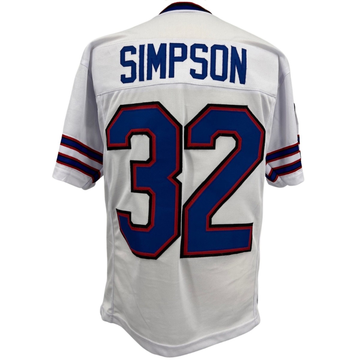 OJ O.J. Simpson Jersey White Buffalo | Unisex Adult Sizes S-5XL